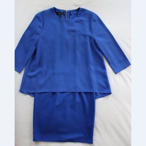 Silk Overhang Tunic Ted Baker Dress, size 1